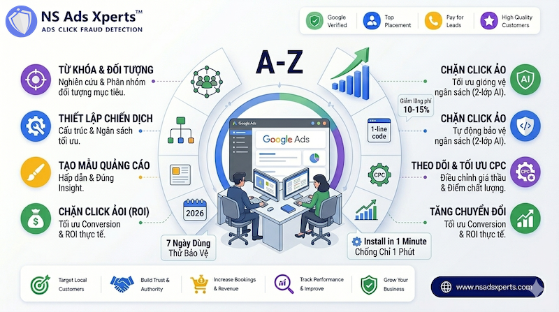 Cách Chạy Ads Google Hiệu Quả Từ A-Z: Hướng Dẫn Cơ Bản 2026