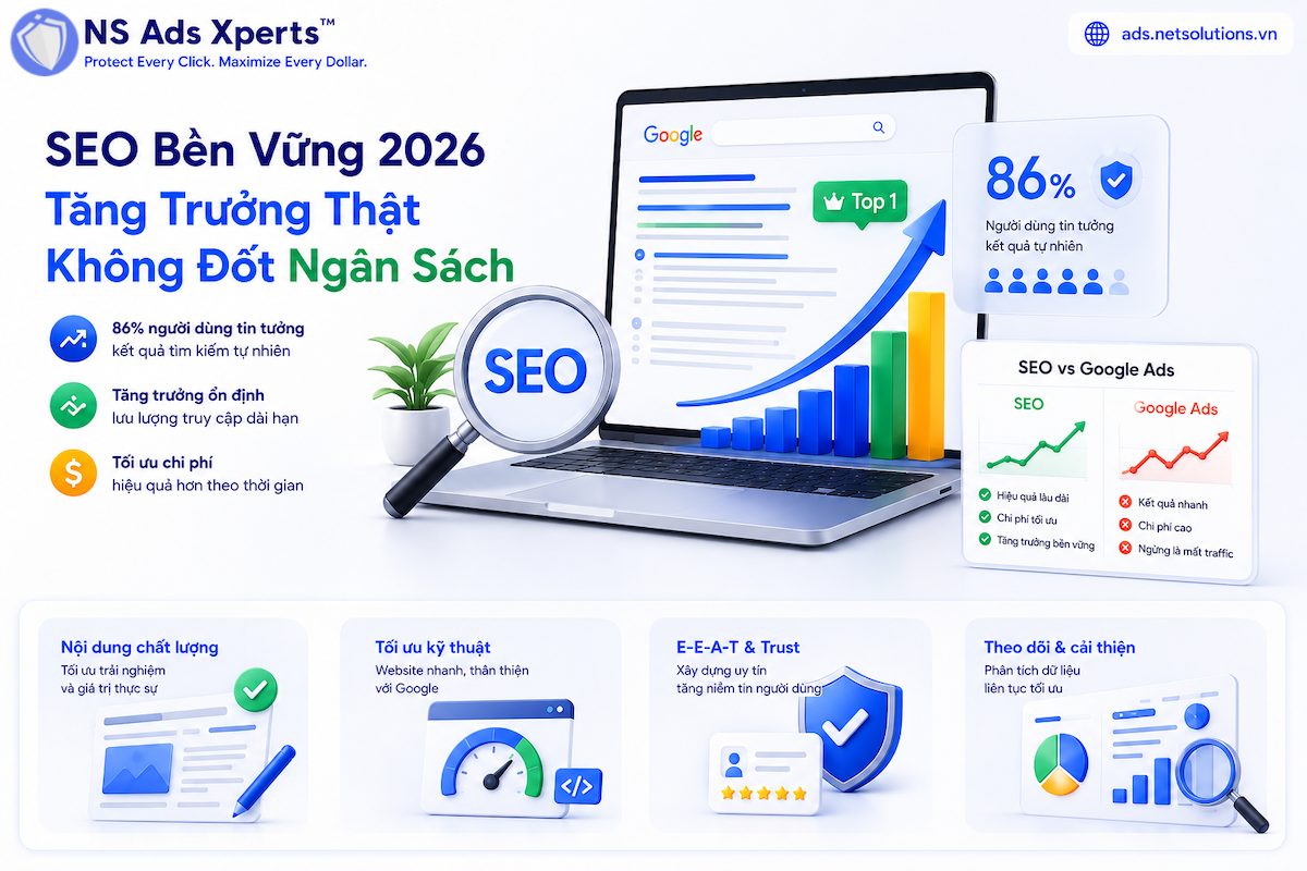 Chạy SEO Google 2026: Chiến Lược Tăng Trưởng Bền Vững Hay Chỉ Là Cuộc Đua Chi Phí?